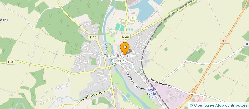 localisation de l'entreprise MDRB à CLOYES-LES-TROIS-RIVIERES
