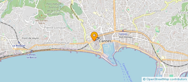 localisation de l'entreprise MDRISO à CANNES
