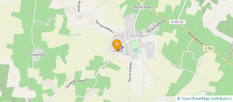 localisation de l'entreprise MDRS à JARNAC-CHAMPAGNE