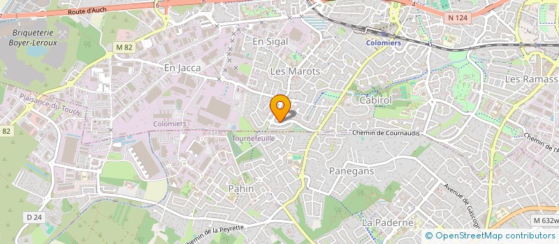 localisation de l'entreprise MDS 31 à COLOMIERS