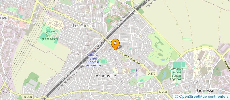 localisation de l'entreprise MDS à GONESSE