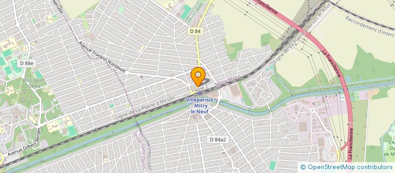 localisation de l'entreprise MDS  MITRY-MORY