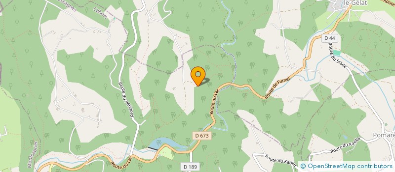 localisation de l'entreprise MDS  FLORESSAS