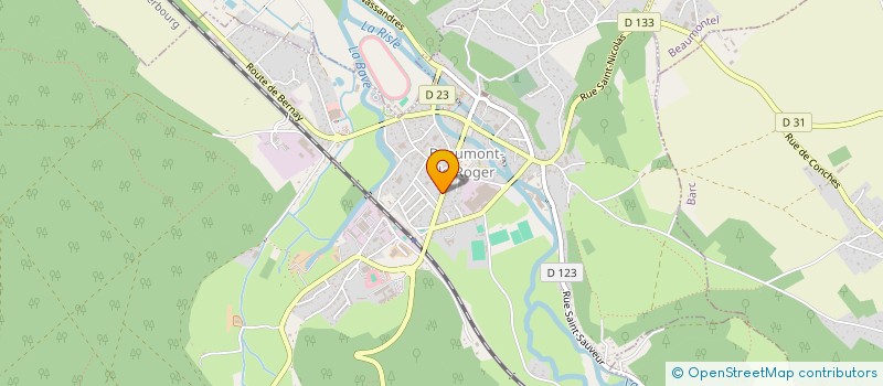 localisation de l'entreprise MDS  BEAUMONT-LE-ROGER