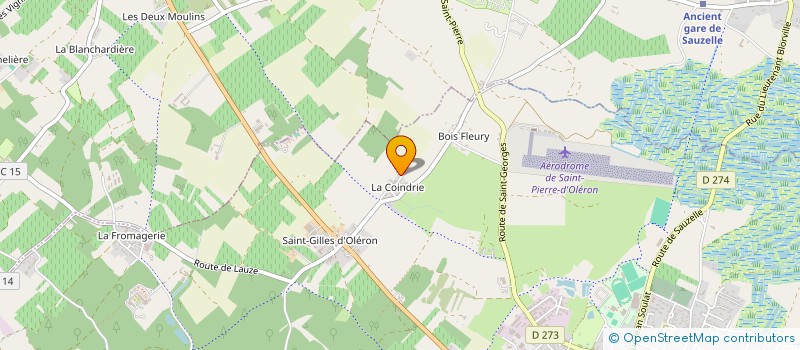 localisation de l'entreprise MDS  SAINT-PIERRE-D'OLERON