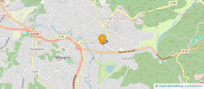 localisation de l'entreprise MDS à MOUGINS