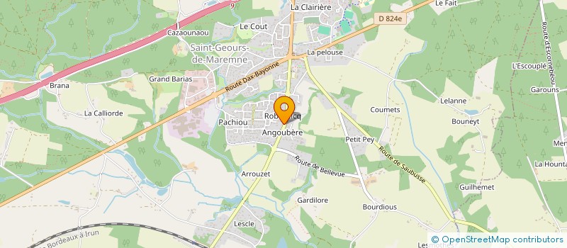 localisation de l'entreprise MDS à SAINT-GEOURS-DE-MAREMNE