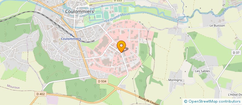 localisation de l'entreprise MDS AUDIO à COULOMMIERS