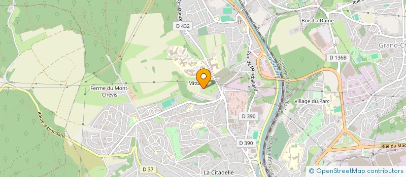 localisation de l'entreprise MDS & B à MONTBELIARD