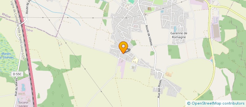 localisation de l'entreprise MDS BAT  VILLETTE-D'ANTHON