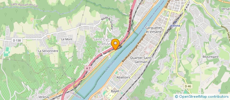 localisation de l'entreprise MDS BATIMENT  SAINT-CYR-SUR-LE-RHONE