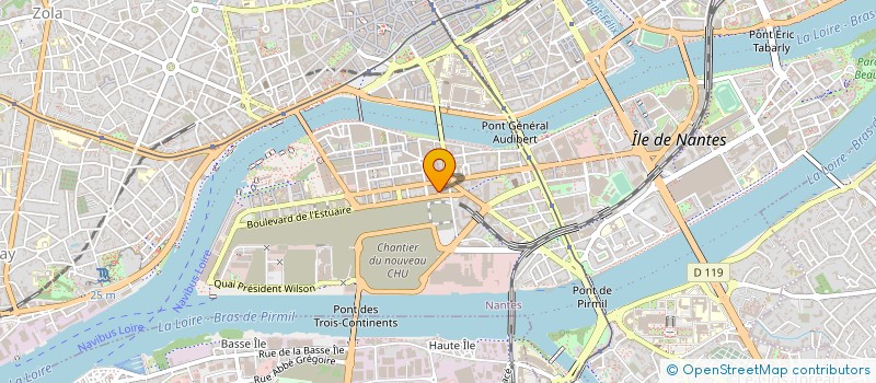localisation de l'entreprise MDS BATIMENT à NANTES