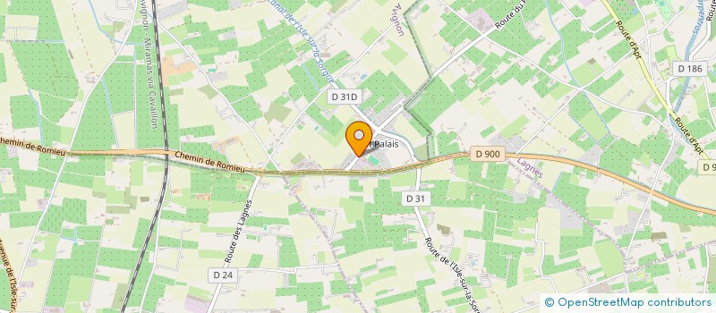 localisation de l'entreprise MDS BATIMENT à L'ISLE-SUR-LA-SORGUE