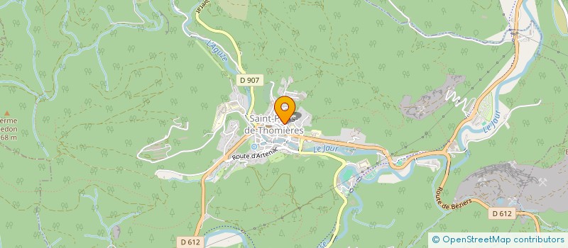 localisation de l'entreprise MDS CAR  SAINT-PONS-DE-THOMIERES