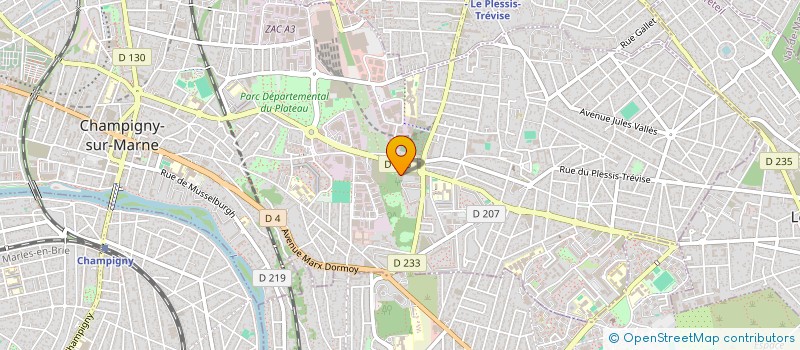 localisation de l'entreprise MDS & CO à CHAMPIGNY-SUR-MARNE