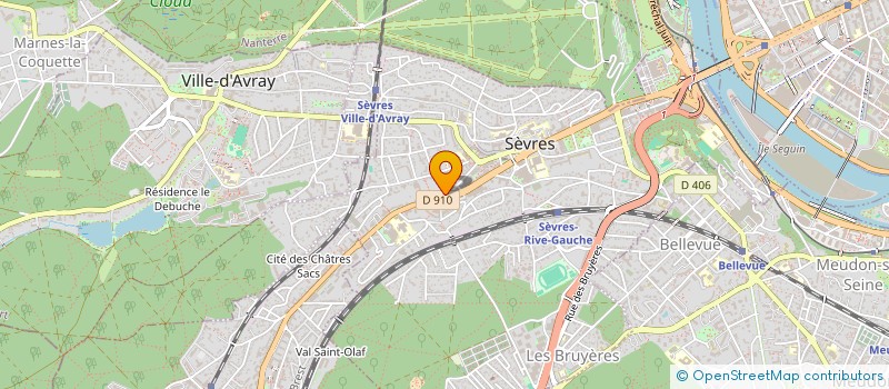 localisation de l'entreprise MDS COMPANY à SEVRES