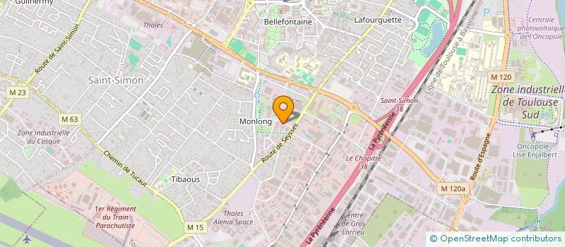localisation de l'entreprise MDS COMPUTER à TOULOUSE