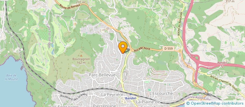 localisation de l'entreprise MDS EDITIONS  BANDOL