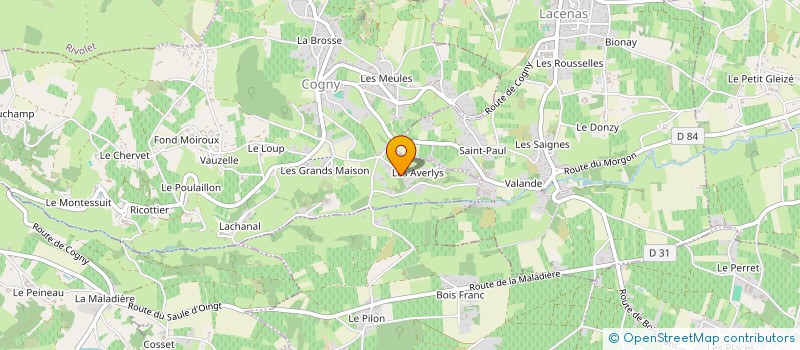 localisation de l'entreprise MDS EXPERT  COGNY