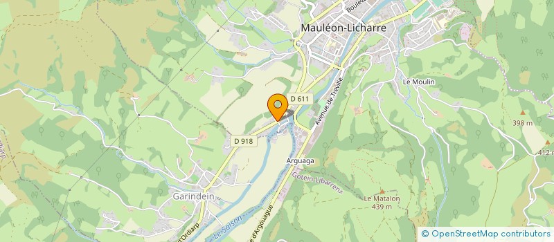 localisation de l'entreprise MDS FRERES à MAULEON-LICHARRE