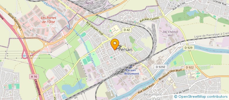 localisation de l'entreprise MDS GC à PERSAN