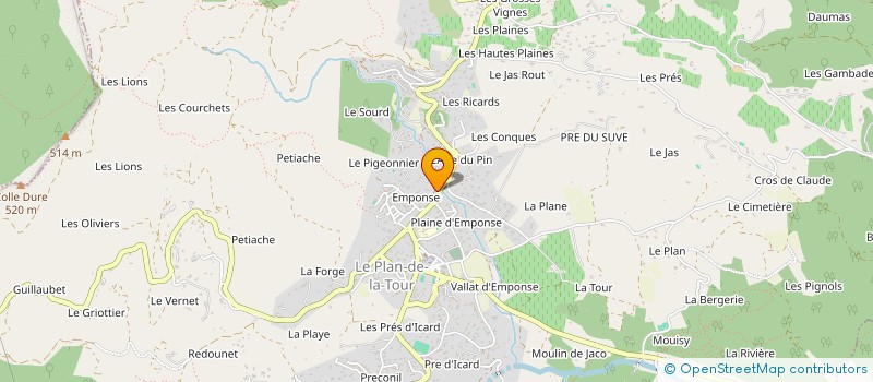localisation de l'entreprise MDS INVESTISSEMENT à SAINTE MAXIME