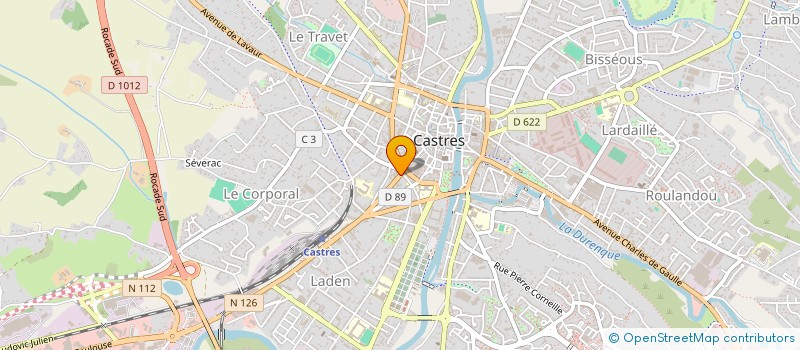 localisation de l'entreprise MDS INVESTISSEMENTS à CASTRES