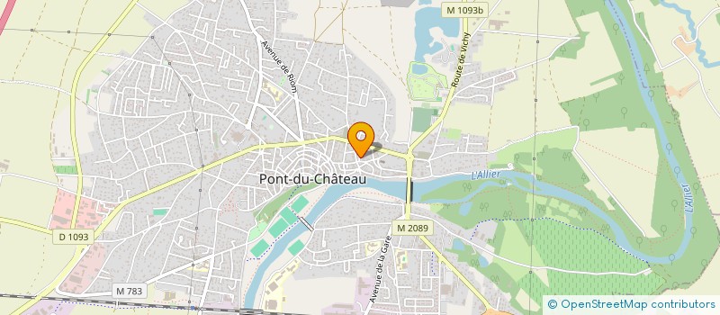 localisation de l'entreprise MDS MULTISERVICES 63  PONT-DU-CHATEAU