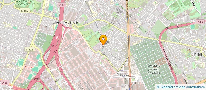 localisation de l'entreprise MDS NETTOYAGE  CHEVILLY-LARUE