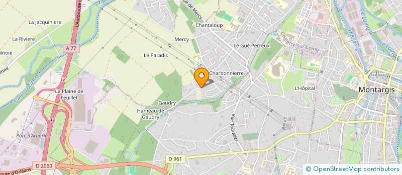 localisation de l'entreprise MDS PEINTURE à PANNES