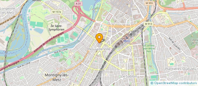 localisation de l'entreprise MDS PLATRE  METZ