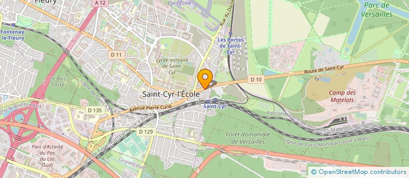 localisation de l'entreprise MDS RENOVATION à SAINT-CYR-L'ECOLE