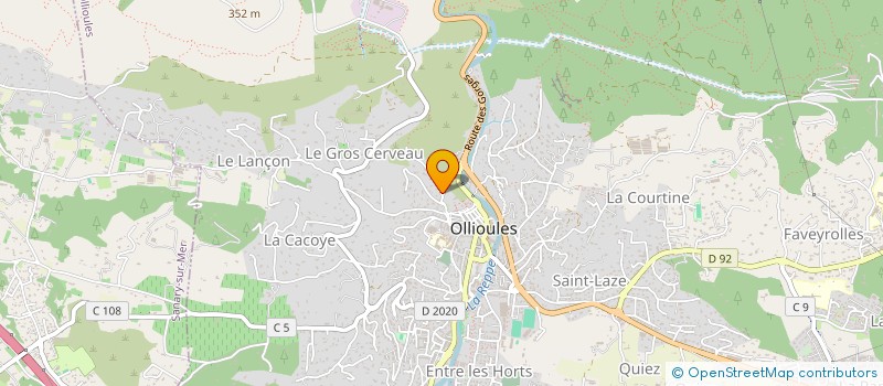 localisation de l'entreprise MDS RENOVATION à OLLIOULES