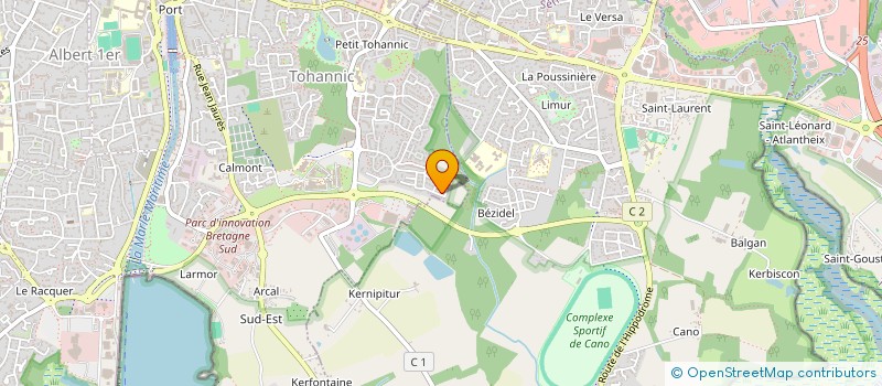 localisation de l'entreprise MDS SAINT-AVE à VANNES