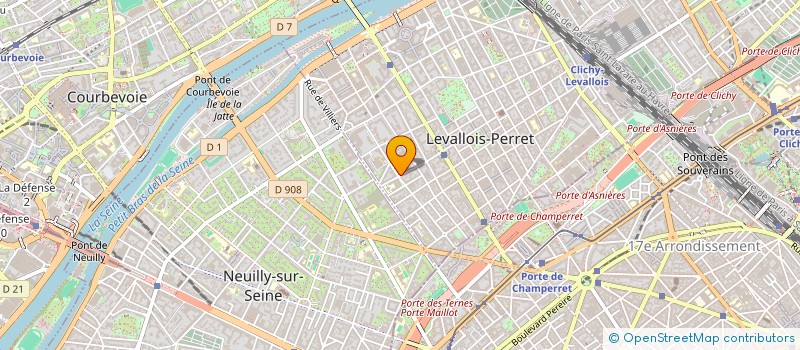 localisation de l'entreprise MDS SANTE à LEVALLOIS-PERRET