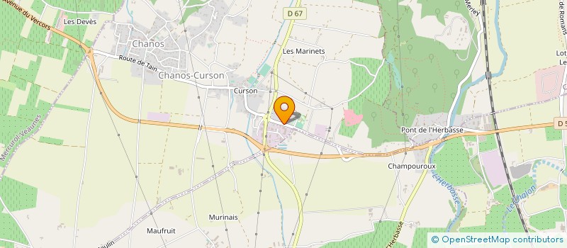 localisation de l'entreprise MDS TELCOM à TAIN L'HERMITAGE