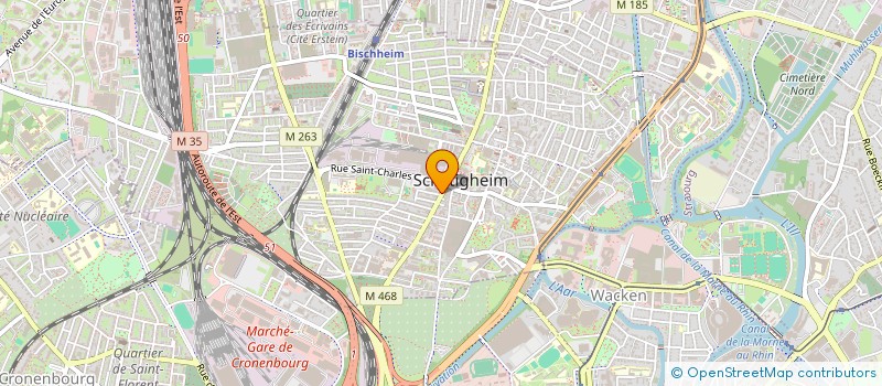 localisation de l'entreprise MDS67 à SCHILTIGHEIM