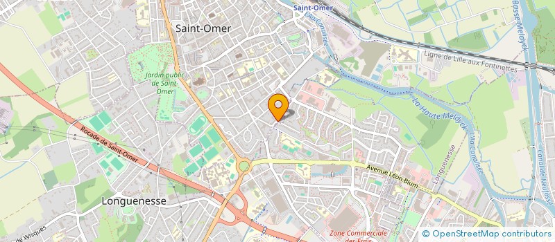 localisation de l'entreprise MDSC  SAINT-OMER