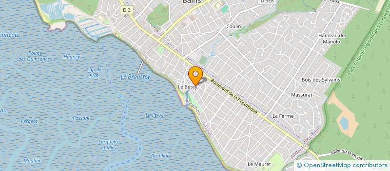 localisation de l'entreprise MDSEL  ANDERNOS-LES-BAINS