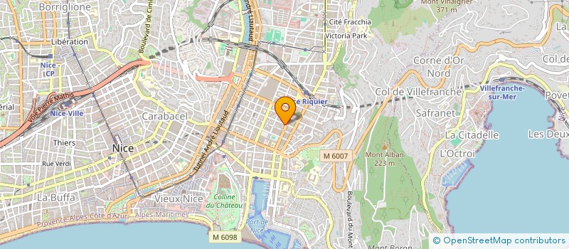 localisation de l'entreprise MDSH à NICE