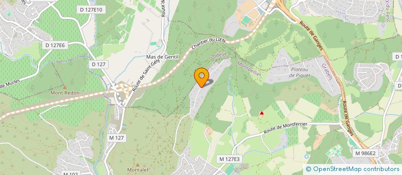 localisation de l'entreprise MDSH  GRABELS