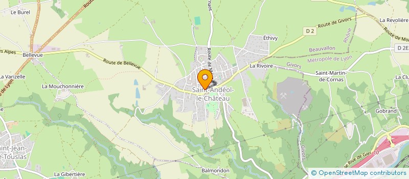 localisation de l'entreprise MDSM  BEAUVALLON