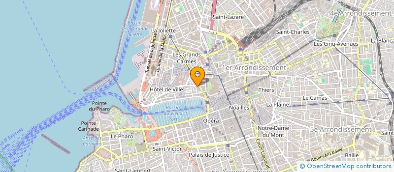 localisation de l'entreprise MDSM  MARSEILLE