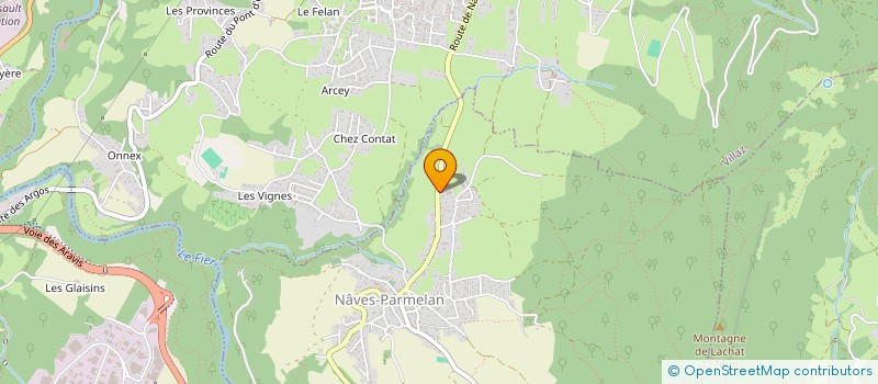 localisation de l'entreprise MDSMP  NAVES-PARMELAN