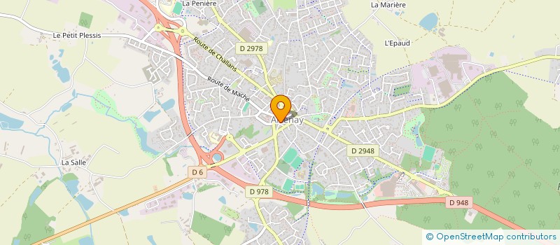 localisation de l'entreprise MDSO  AIZENAY