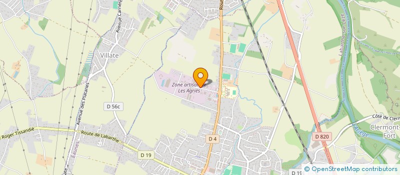 localisation de l'entreprise MDT à LABARTHE-SUR-LEZE