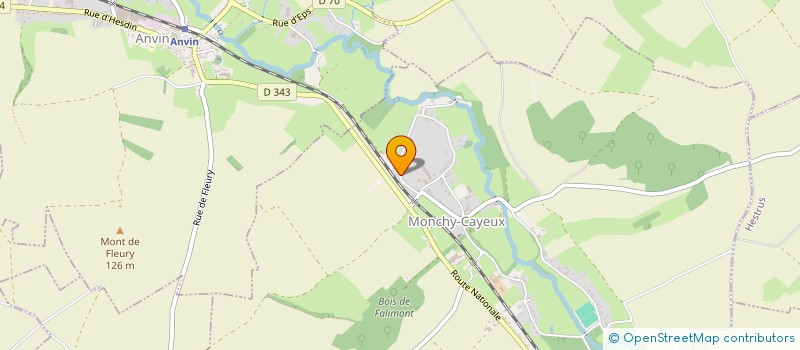 localisation de l'entreprise MDT à MONCHY-CAYEUX