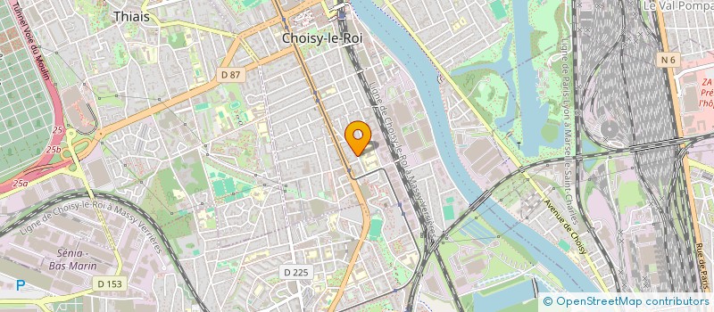localisation de l'entreprise MDT ASCENSEUR à CHOISY-LE-ROI