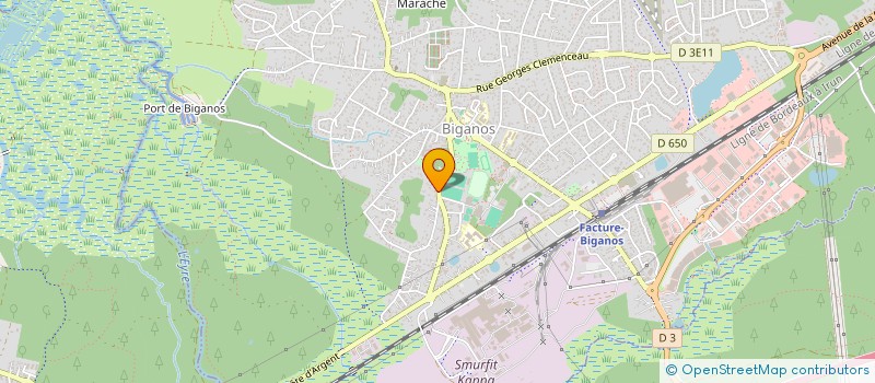 localisation de l'entreprise MDT BATIMENT  BIGANOS