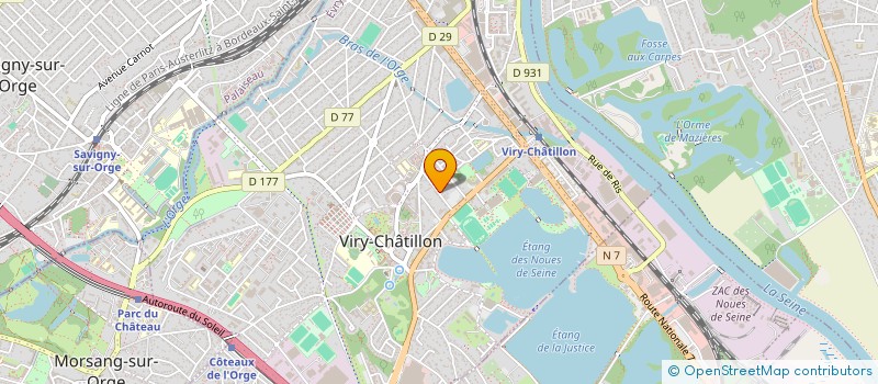 localisation de l'entreprise MDTGR CONSULTING à VIRY-CHATILLON